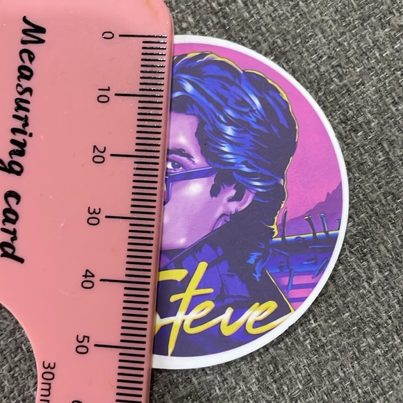 Stranger Things Steve Sticker - Picture 3 of 3